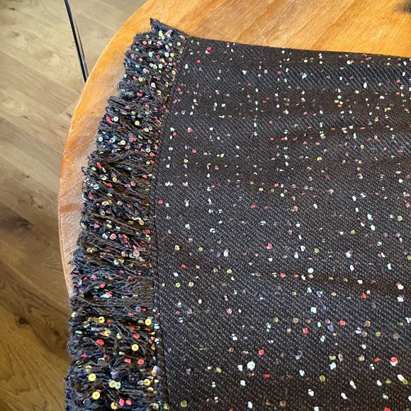 Teri John Ricky Freeman jacket and skirt, Size 10 Brown Multi Colour Sequins - Picture 10 of 13